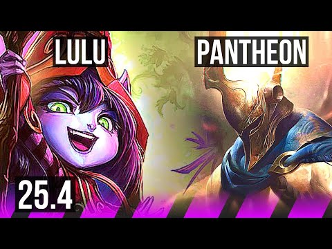 LULU & Nilah vs PANTHEON & Tristana (SUP) | Comeback | KR Challenger | 25.4