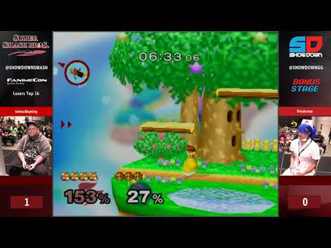 FanimeCon Bonus Stage: Melee - Losers Top 16: teletubbyking (Fox) vs FireArrow (Peach)