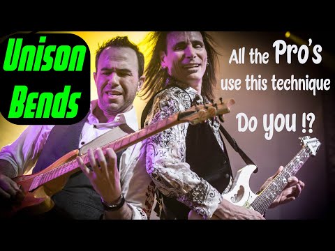 Unison Bends: All the Pro’s use this Technique, do you!?