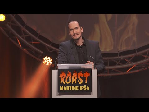 Valič požali vse na Roastu Martine Ipša