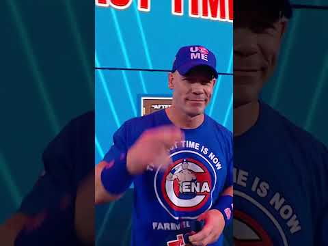 John Cena's final SmackDown entrance 😢