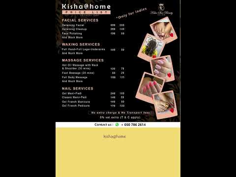 home services beauty salon