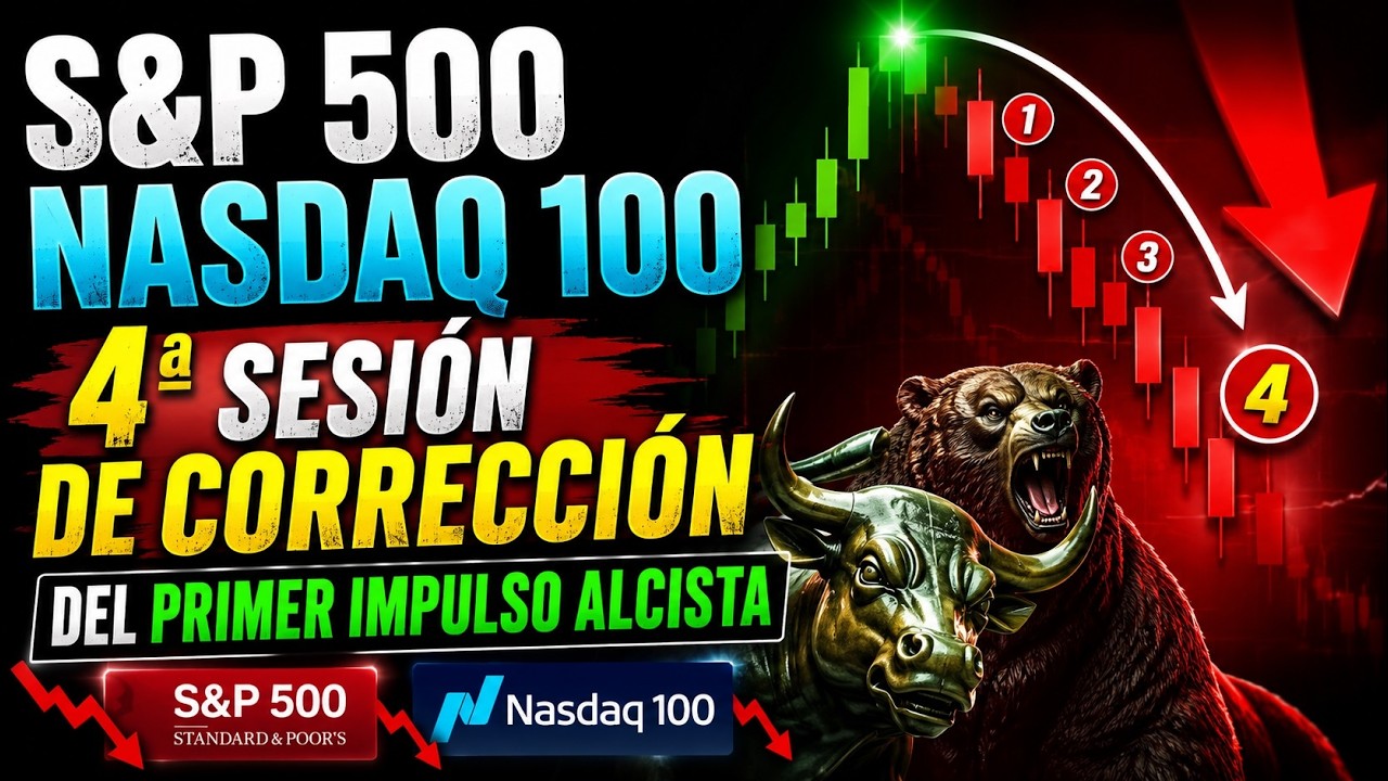 🚨 Wall Street Entra en FASE DE ALERTA | 4ª Sesión de Corrección