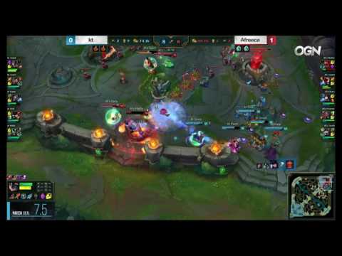 AFS vs KT Highlights Game 2 LCK Spring 2017 W10D3 Freeca Freecs vs KT Rolster   YouTube