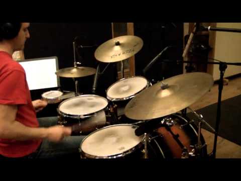 Christos Asonitis - Samba batucada with brushes for drumset (Brazilian Drumming Tutorial)