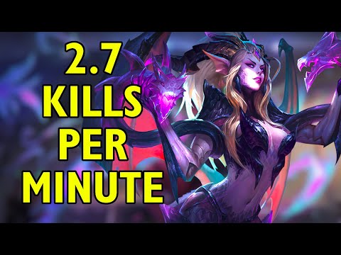 This game has 2.7 Kills per minute in this crazy Zyra game! - 13.21