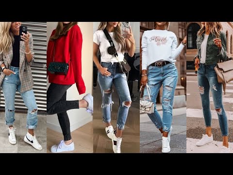 MODA 2023 OUTFITS CÓMO Vestir CON ROPA BÁSICA Y SENCILLA LOOKS CASUALES MUJER TENDENCIAS 2023