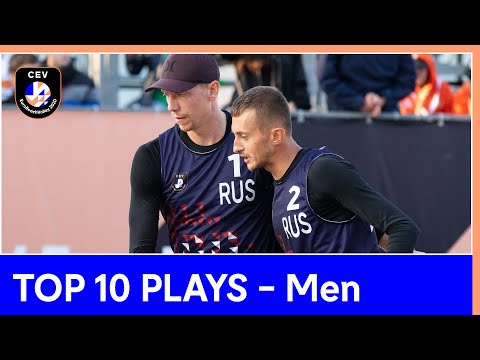 Men's Top 10 Plays - #EuroBeachVolley 2020