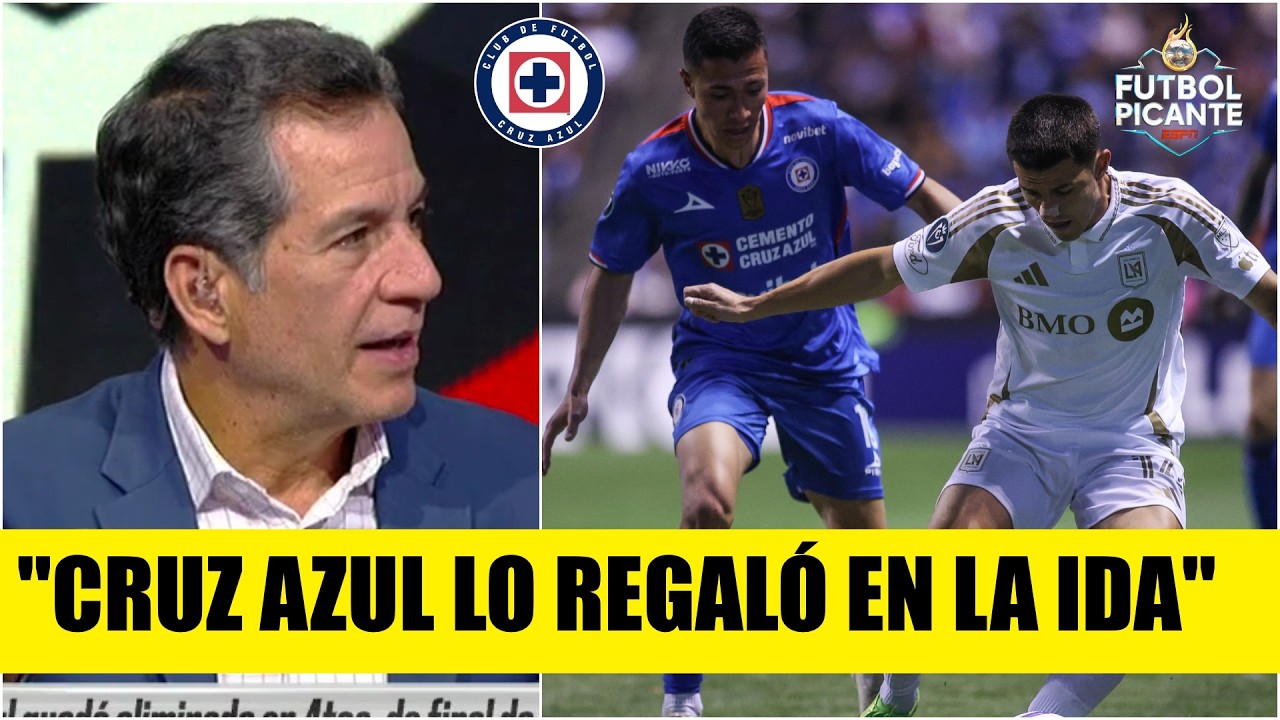 CRUZ AZUL REGALÓ la serie ante LAFC en la ida y Larcamón es CULPABLE de esto | Futbol Picante