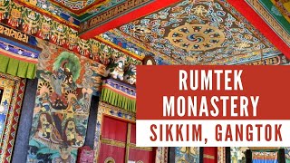 The Rumtek Monastery at Gangtok in Sikkim