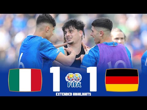 Italy vs Germany | Highlights | U20 International Friendly 27-03-2023