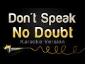 No Doubt - Jangan Bicara (Versi Karaoke)