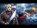 I Hunted Players Trapped On A Ship As Jason Voorhees In GTA 5 RP