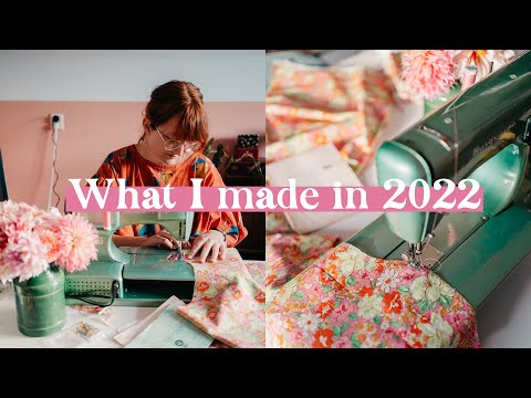 What I made in 2022 // Sewing (total beginner)