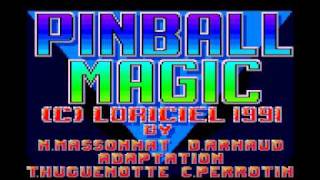 [AMSTRAD GX4000] Super Pinball Magic (Gameplay Run-through)