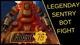 Fallout 76 (Part 42) LEGENDARY SENTRY BOT FIGHT & PVP FOR FUN! (ALL SHOWN LOCATIONS ALMOST FOUND!)!