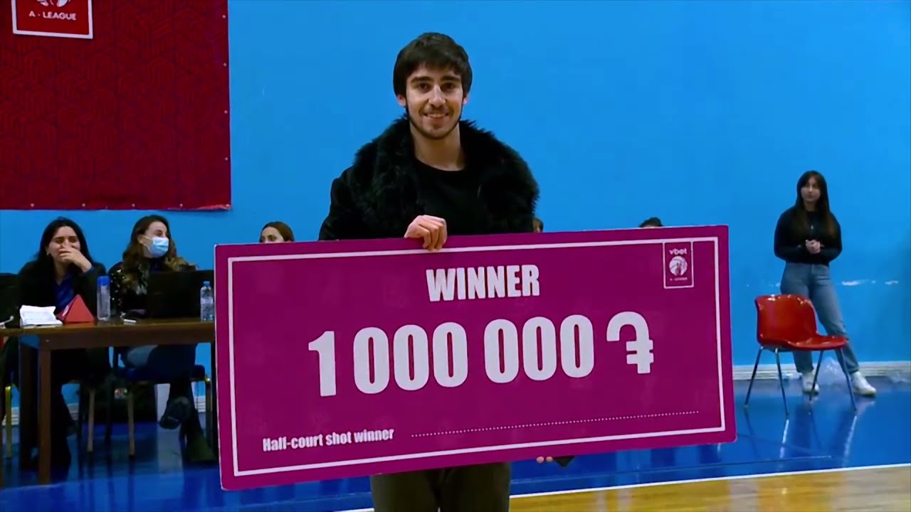 Բասկետբոլի Vbet Ա-Լիգայում երկրպագուն դիպուկ նետումով հաղթել է 1 մլն դրամ մրցանակը