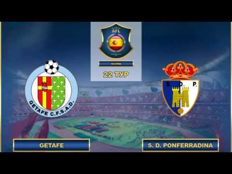 AFL. Spain. Segunda. 22 Tour. Getafe - S. D. Ponferradina