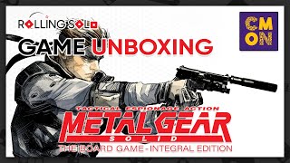 Metal Gear Solid: The Board Game | Game Unboxing