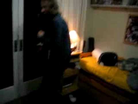 Pulling on the boots