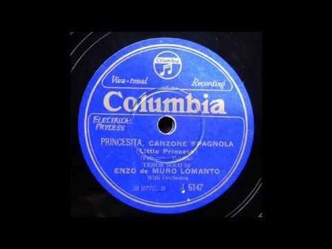 Enzo de Muro Lomanto(Ten.) - Princesta (Canzone Spagnola)