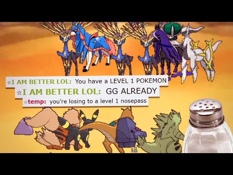 the most TOXIC SALTY LEGENDARY SPAMMER on pokemon showdown EVER...FUNNY POKEMON SHOWDOWN SALT