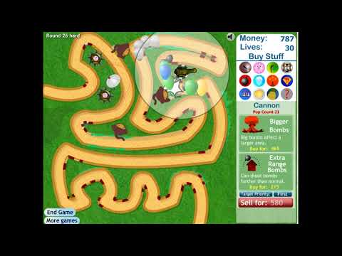 Game Over: Bloons TD 3 (Flash)