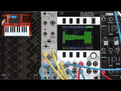 WMD Digital VCA 2/2: Sample & Hold Application (LMS Eurorack Expansion Project)