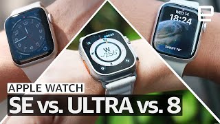 Apple Watch Series 8 vs Apple Watch Ultra vs Apple Watch SE (2022): What should you buy?