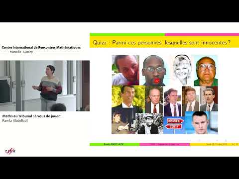 Ramla Abdellatif : Maths au Tribunal : à vous de jouer !