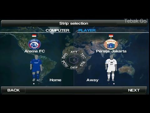 MD 16 Liga 1 || Arema vs Persija || winning eleven 2012