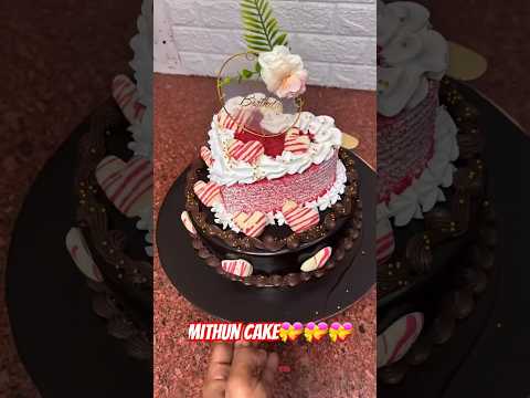 Redvelvet chocolate 2 tier cake#youtube #cake #short#shorts#shortsvideo #shortsviral 💝💝💝