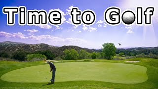 【Time to Golf】夜中の自主練。(あきるまで)