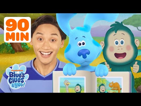90 Minutes of Safari Adventures! 🐵 Blue's Clues & You!