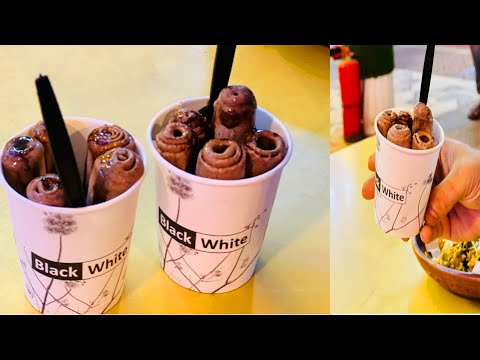 How ice-cream rolls are made in Bangladesh