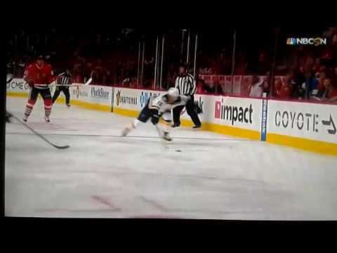 St. Louis Blues vs. Chicago Blackhawks 10-12-16 Trevor VanRiemsdyk HOOKING PENALTY