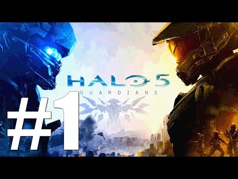 Halo 5 Guardians Mission 1 Osiris Solo Campain Gameplay Walkthrough part 1 No Commentary Xbox One HD