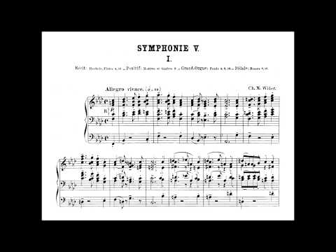 Widor: 5. Symphonie op. 42 Nr. 1 - I. Allegro vivace