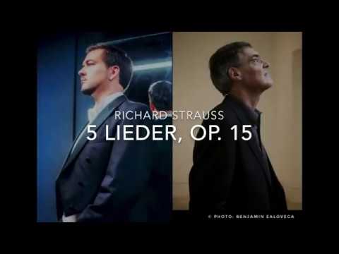 R. Strauss - 5 Lieder, Op. 15 (Kammler, Vignoles)