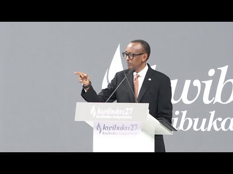 Niba abahakana Jenoside nta soni bagira, kuki twe twagira ubwoba? | Ijambo rya perezida Kagame