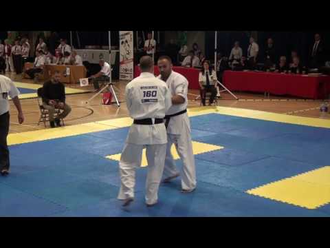 British Karate Kyokushinkai 8th Cup of Europe Augustin Alcazar v  Yordan Yordanov