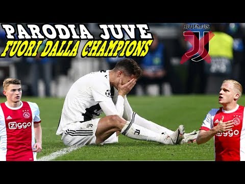 PARODIA JUVENTUS FUORI DALLA CHAMPIONS ⚽ [ Parodia Pedro Capó, Farruko - Calma ]