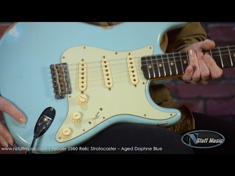 Fender 1960 Relic Stratocaster - Aged Daphne Blue