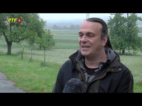 Demonstration in Ofterdingen gegen Ausbau der B27