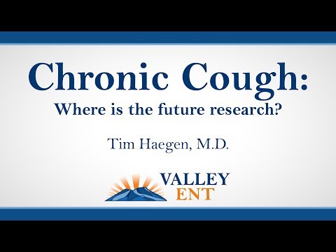 Chronic Cough, where is the future research?