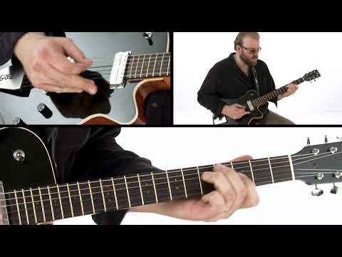 Kid Andersen Blues Guitar Lesson - Finding Lines in Chord Shapes: Performance