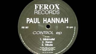 Paul Hannah - Minimalist [Ferox Records]