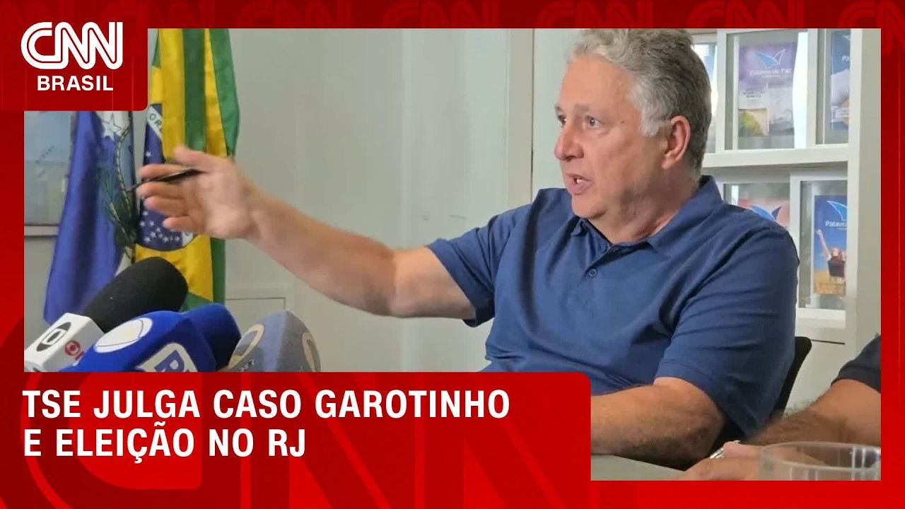 TSE julga nesta quinta (8) o caso Garotinho e prevê decisão sobre eleição no RJ | CNN NOVO DIA