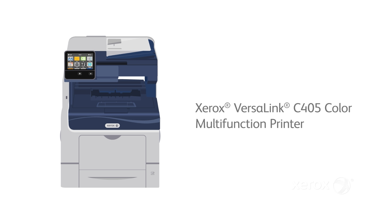 Xerox® VersaLink® C405: Count On It YouTube Video