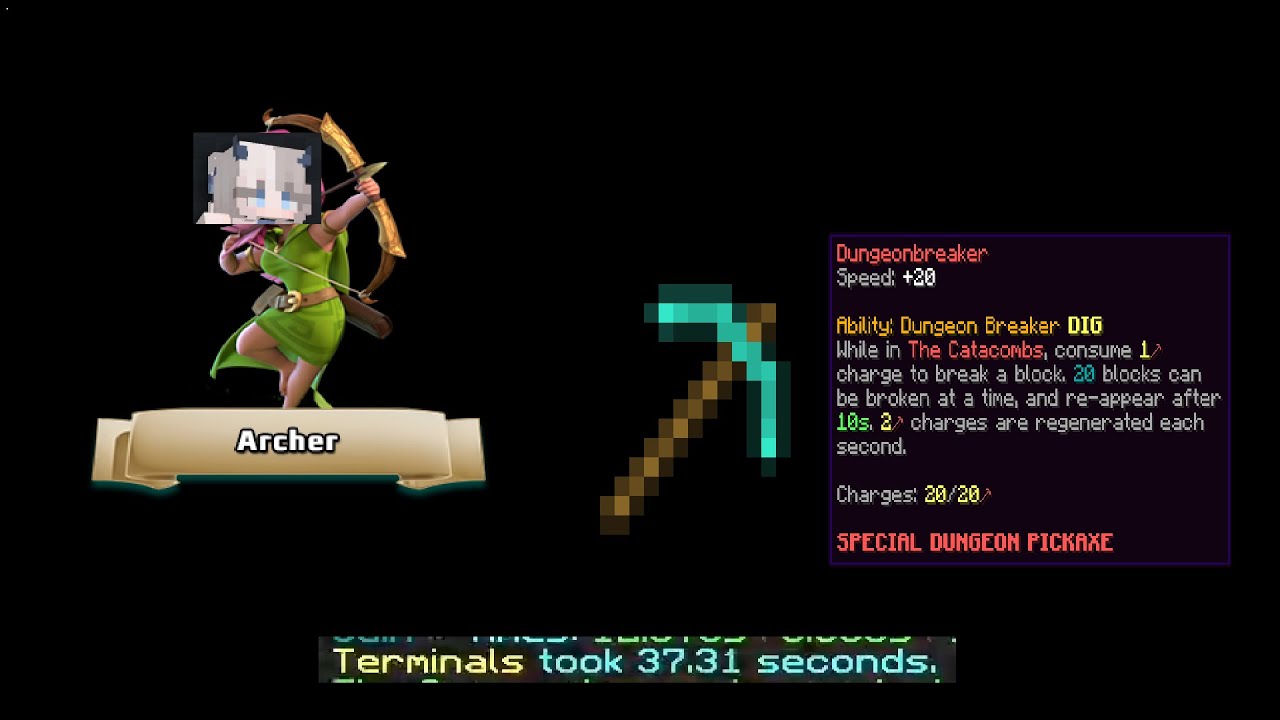 M7 5:06 Archer POV ft. 37s terms and dungeonbreaker | Hypixel Skyblock